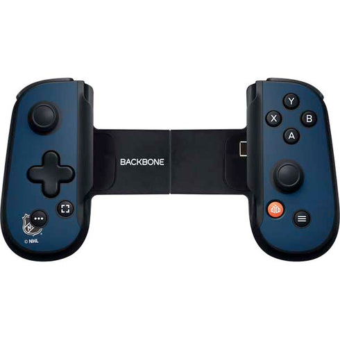 NHL Columbus Blue Jackets Distressed Backbone One for iPhone Game Controller Skin